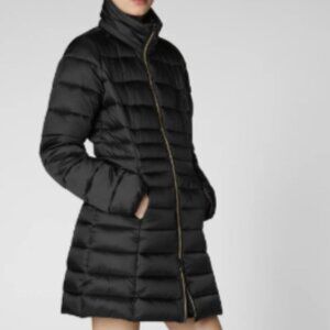 Save The Duck "Caroline" Puffer Jacket NWT, Size 2 (M), Black